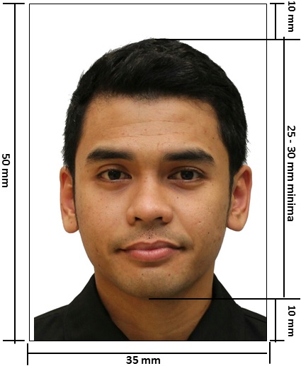 Malaysia passport photo