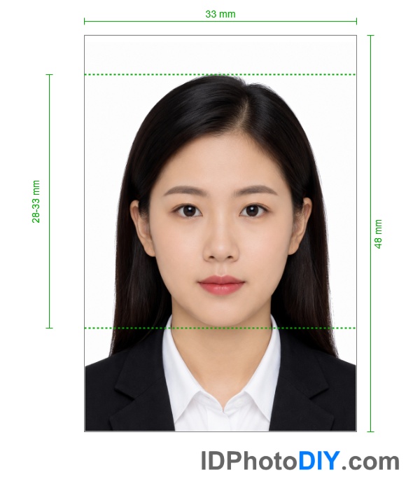 China (中国) Passport photo