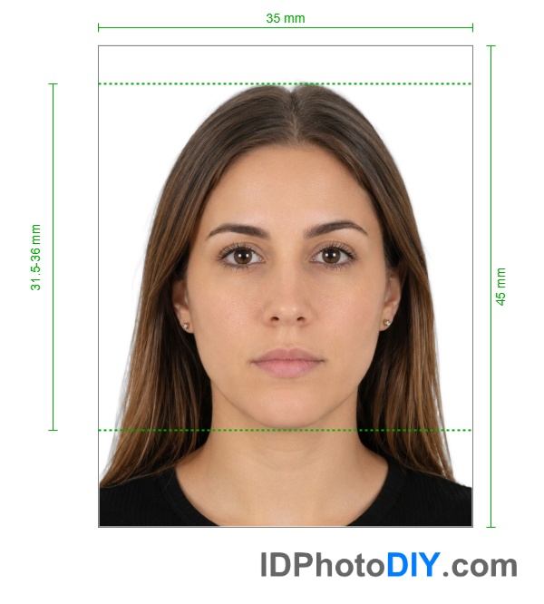 European Union (EU) Passport photo