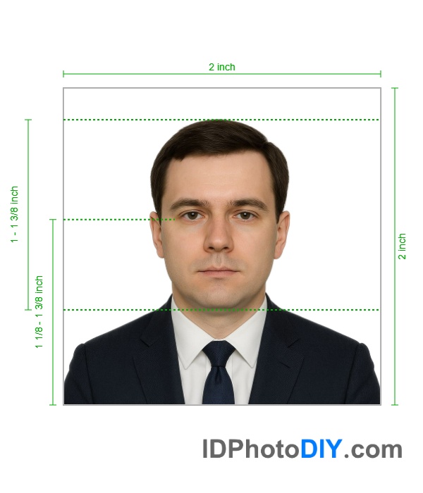 United States Passport photo