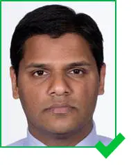 Australian passport photo
