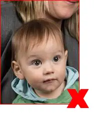 Unacceptable passport photo