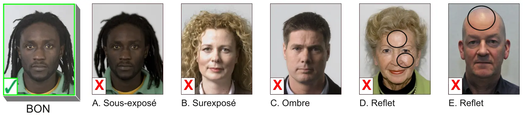 Belgium passport photo
