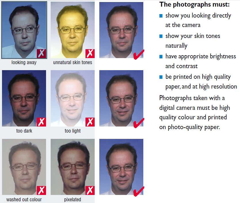 Brazil passport photo
