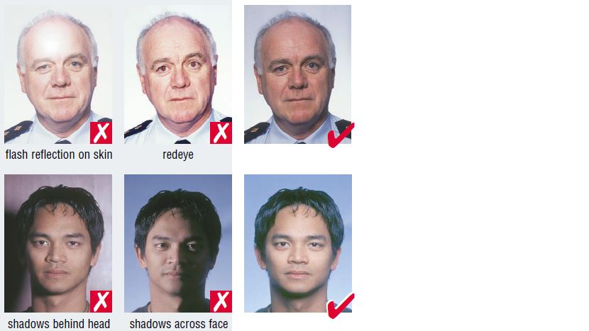 Brazil passport photo