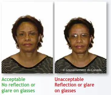 Canada passport photo