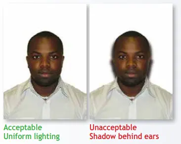Canada passport photo