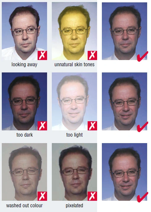 Poland passport photo