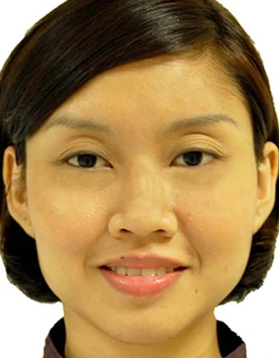 Unacceptable Singapore passport photo